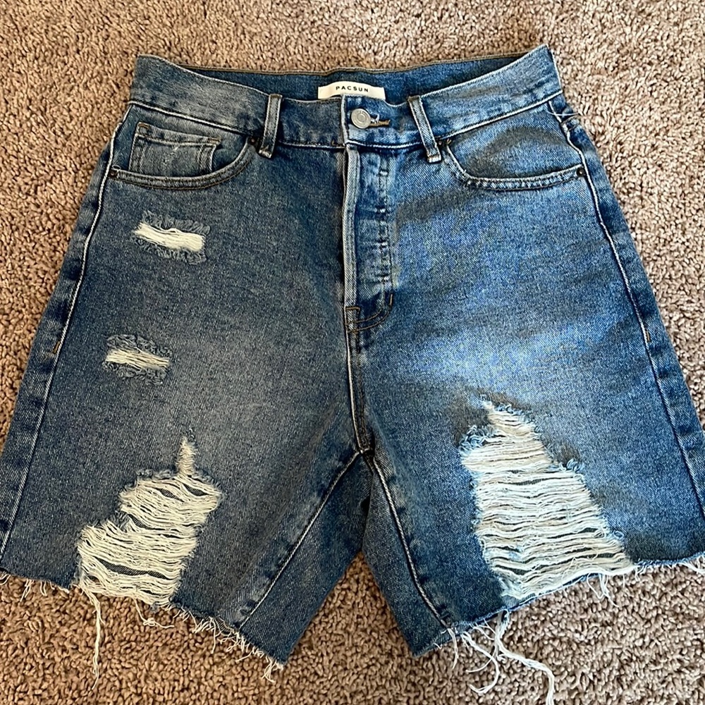 PacSun high rise shorts